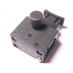 Выключатель (кнопка) KR5A 18(18)A для цепной пилы Интерскол ПЦ-16 (с фиксатором; 00.10.01.04.07)