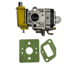Карбюратор для бензокосы и триммера 43 см3, 52 см3 Huter Patriot Sturm Champion Carver Интерскол Союз Калибр; PRO с прокладками и пыльником