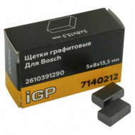 Щетки графитовые (пара) для УШМ Bosch PWS 750-115, PWS 750-125 (аналог 2610391290) (5х8х13,5мм)