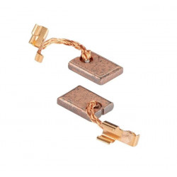 Щетки меднографитовые (пара) для шуруповерта Makita DDF458RFE (аналог CB-448) (3х10х13мм)