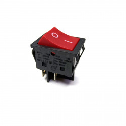 Переключатель / Кнопка KCD4 30A 250VAC 2 положения (4 контакта) для сварочных аппаратов