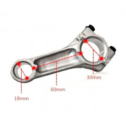Шатун в сборе для двигателя SunGarden, MTD 1P70, HGM 6.0 HP