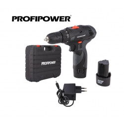 Дрель-шуруповерт бесщеточная аккумуляторная Profipower 12В,CN-12В