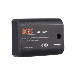 Аккумулятор для лазерного уровня ACDC 3.7V, 4000mAh, Li-ion.