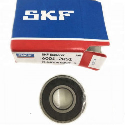 Подшипник 6001-2RS SKF размер (12x28x8)мм