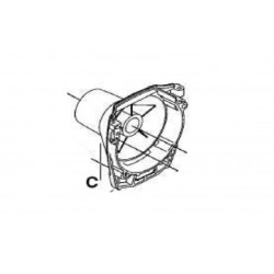 Крышка сцепления SRM330,350