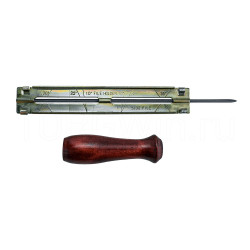 Напильник для заточки цепей 4.0 мм 3/8" (смычок) с державкой и ручкой