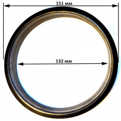 Фрикционное кольцо (колесо) 132x151x22,5 мм для снегоуборщика Целина СМ-10613Э