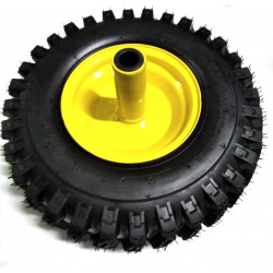 Колесо левое 13х4,1х6 для снегоуборщика Champion ST556, ST656, ST656BS, ST761Е, ST762E