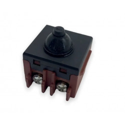 Выключатель (кнопка) с боковыми направляющими для УШМ Интерскол 115/750, Макита