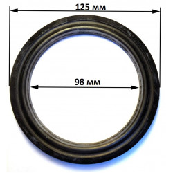 Кольцо фрикционное для снегоуборщика Парма МСБ-02-756 (98*125, резина)