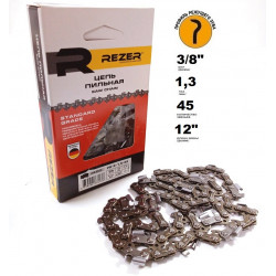 Цепь пильная Rezer 45 звеньев 3/8" 1,3 Carver RSG225, RSG25-12K, Парма М6, Huter BS25, Sturm GC9912 и пр.