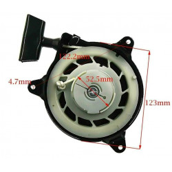 Стартер BriggsStratton 1250 499706 / 690101 Series 350-550, 148cc-158cc для газонокосилки, культиватора