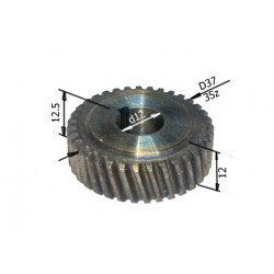 Шестерня для дисковой пилы Sturm CS50186, Stern, Omax CS-185CT (d-37х12 мм)