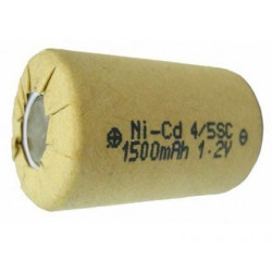 Элемент аккумулятора 1,2V 1,5A (высота - 33 мм) 4/5SC1500