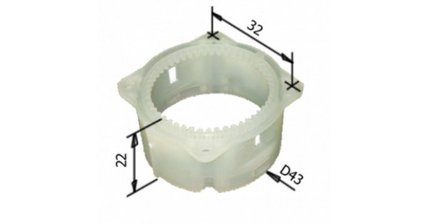 Купить Корпус редуктора шуруповерта Интерскол ДА-12, ДА-14, ДА-18 ...