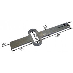 Шток для лобзика Einhell BPS 520E, Ferm JSV-650P, Sturm JS4076, BauMaster, Союз и пр.