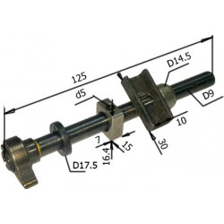 Шток для лобзика Диолд ПЛЭ-1-10 (с автозажимом)