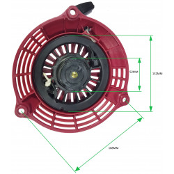 Стартер двигателя Honda GCV160 пластик, для газонокосилок (пластиковый)