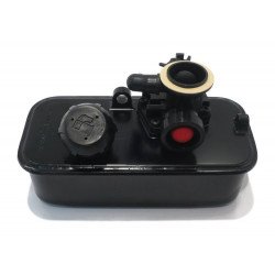 Карбюратор двигателя BriggsStratton 450, 500 Series, 148cc, 158cc (в сборе с бензобаком) подходит для культиватора Texas Hobby 300B, 400B