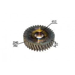 Шестерня дрели Rebir IE-1023, IE-1305, 1305-16/1300R/ER, EM1-950E, EM-1450E (d-40 мм)