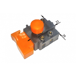 Выключатель (кнопка) FA2-10/2B 10(8)A для лобзика, шлифмашины, электропилы, фрезера