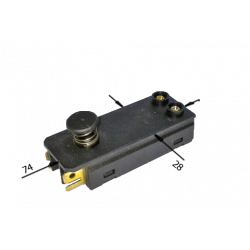 Выключатель (кнопка) для перфоратора, отбойного молотка Bosch GSH11, GBH11 (аналог 1617200048)