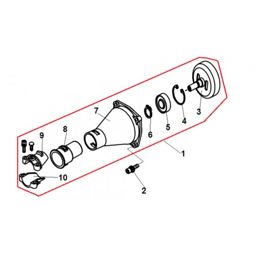 Корпус сцепления Champion T347-2