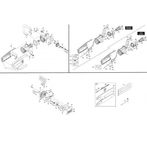 Запчасти для пилы Makita UC3503A