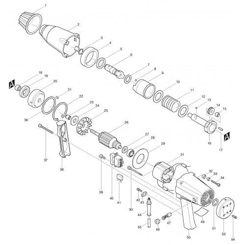 Запчасти для гайковертов Makita 6906