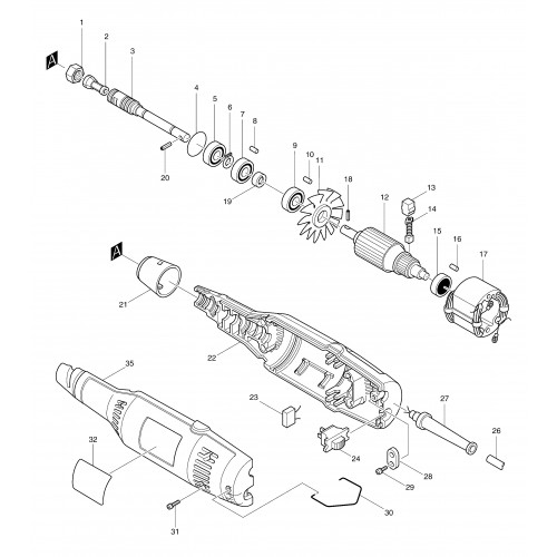 Запчасти для ППМ Makita 906