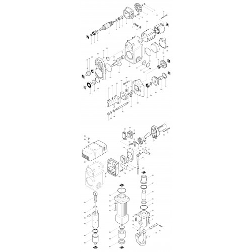 Запчасти для Makita HM1800