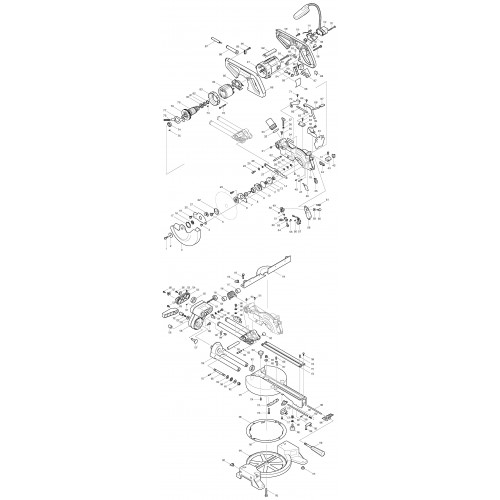 Запчасти для пилы Makita LS0714FL