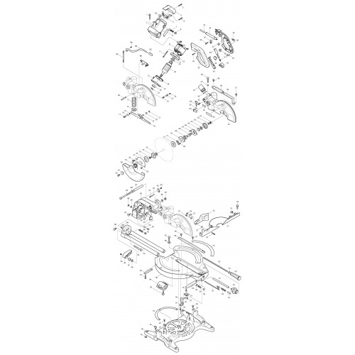 Запчасти для пилы Makita LS1013