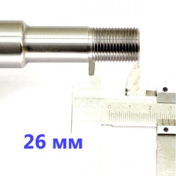 Коленвал для мотопомпы Champion GP50, GP80, GTP80, G210HT, с резьбой (вал 58х19,05 мм)