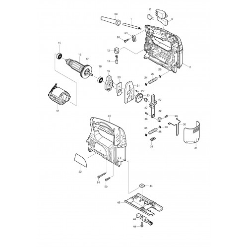 Запчасти для лобзика Makita 4326