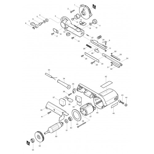 Запчасти для ЛШМ Makita 9032